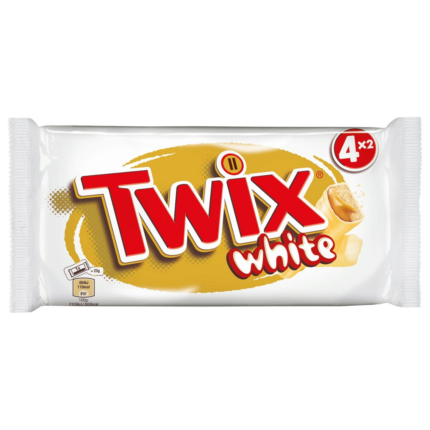 Twix White Multipack 4er Pack 184g MHD: 20.04.26