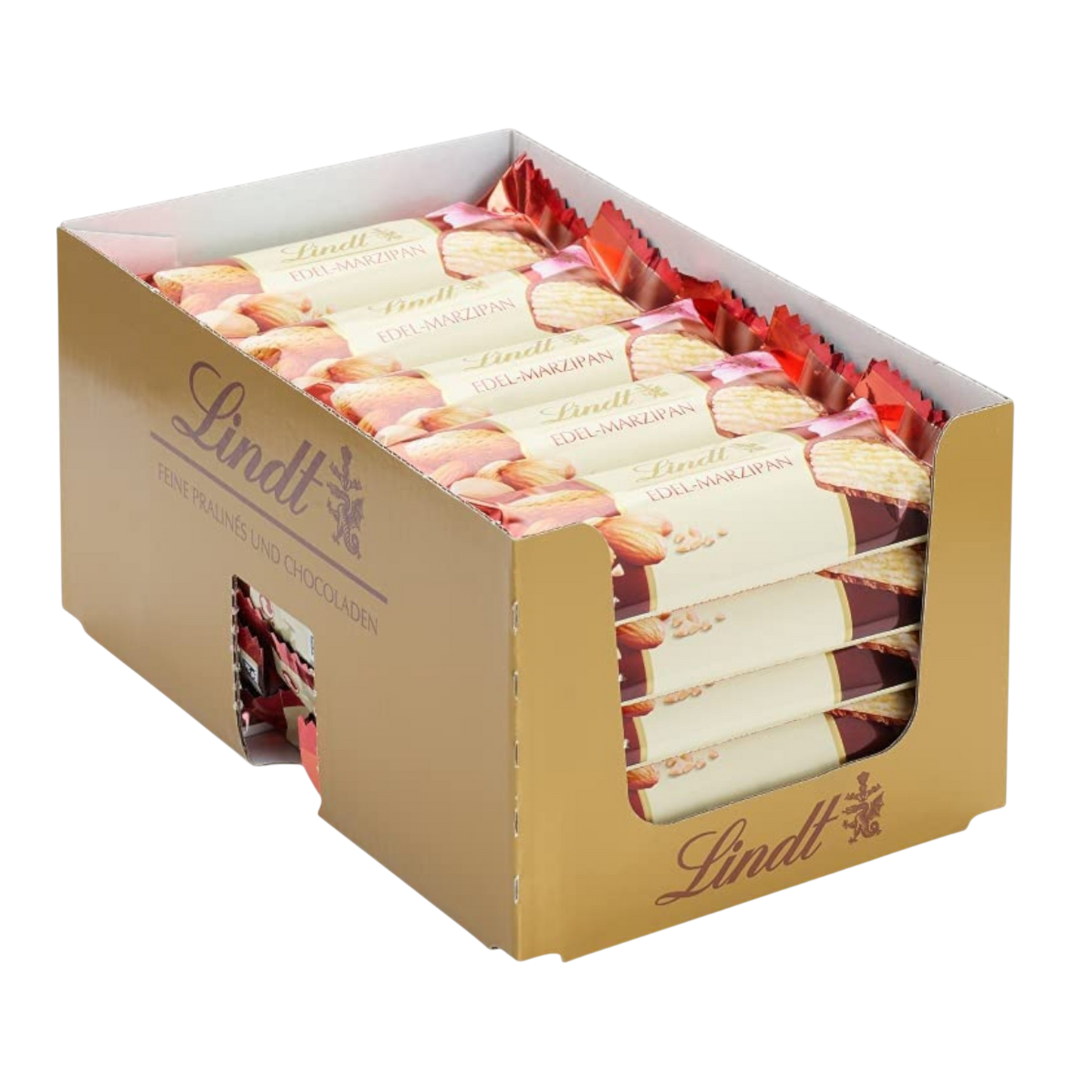 Lindt Schokolade Marzipan 25x50g Riegel MHD 10.2025