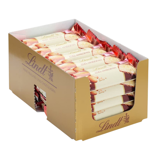 Lindt Schokolade Marzipan 25x50g Riegel MHD 10.2025