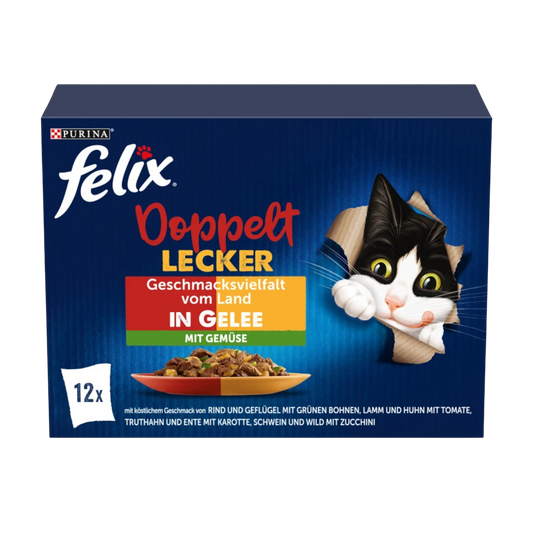 Felix Doppelt Lecker 12X85g Geschmacksvielfalt mit Gemüse