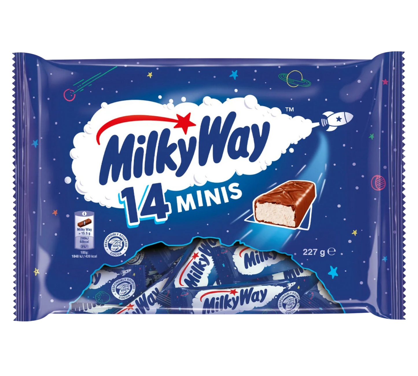 Milky Way 14 Minis 227g MHD: 29.03.2026